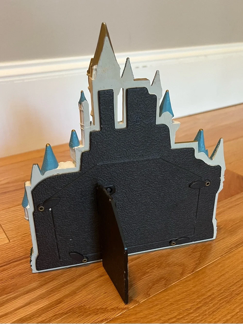 Walt Disney World Cinderella’s Castle Frame with Tinker Bell - Blue & Gold